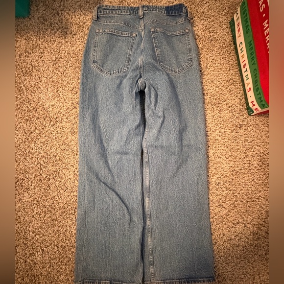 Abercrombie & Fitch Curve Love High-Rise 90s Relaxed Jeans - 29 SHORT - Picture 5 of 5